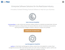 Tablet Screenshot of leadtraxsolution.com